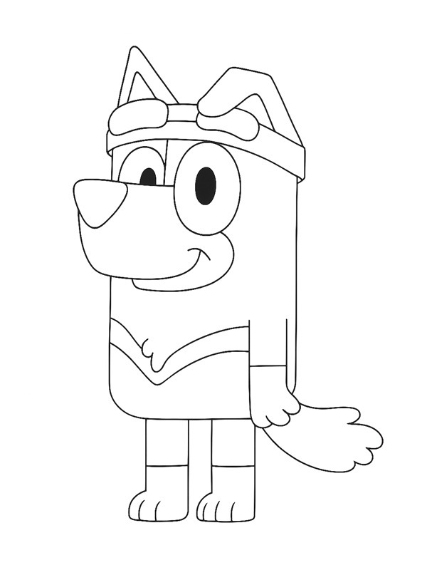 Stripe Heeler disegno da colorare Stripe Heeler disegno da colorare
