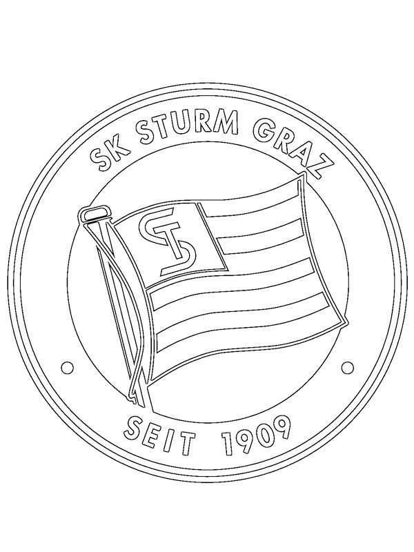 SK Sturm Graz disegno da colorare