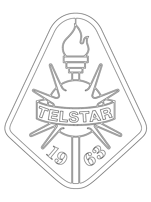 Telstar disegno da colorare