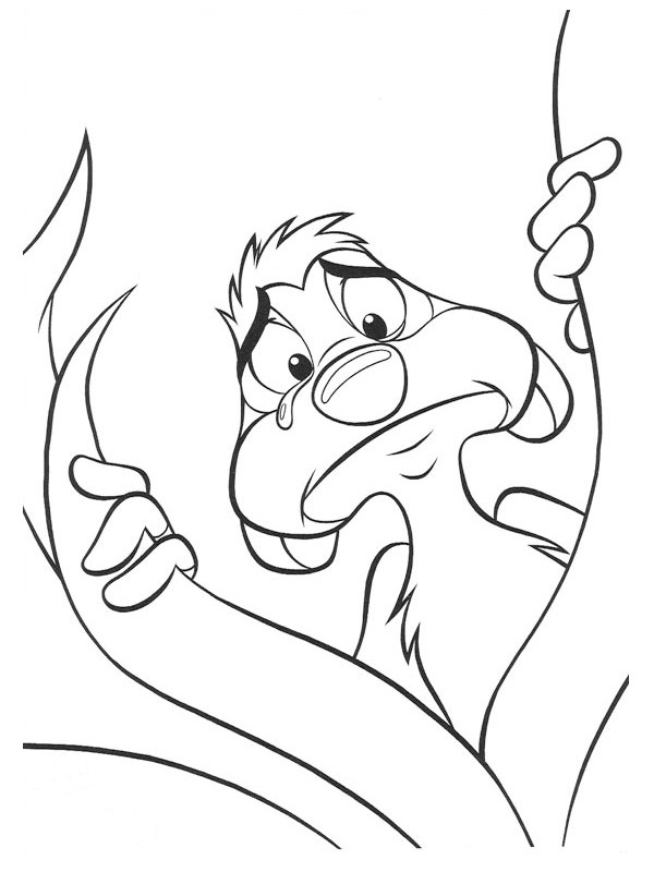 Timon (Il re leone) disegno da colorare