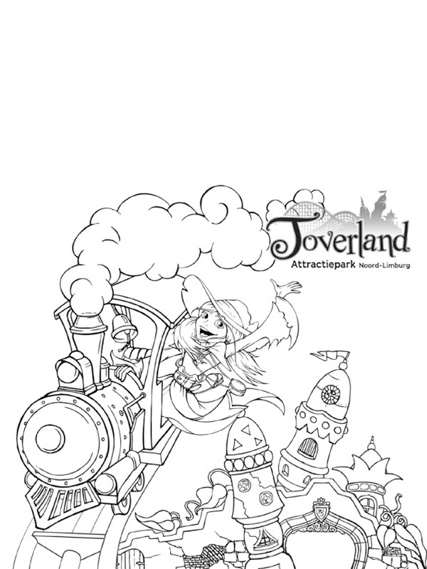 Toverland disegno da colorare