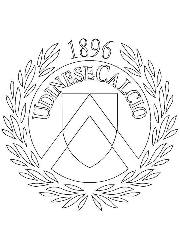 Udinese Calcio disegno da colorare