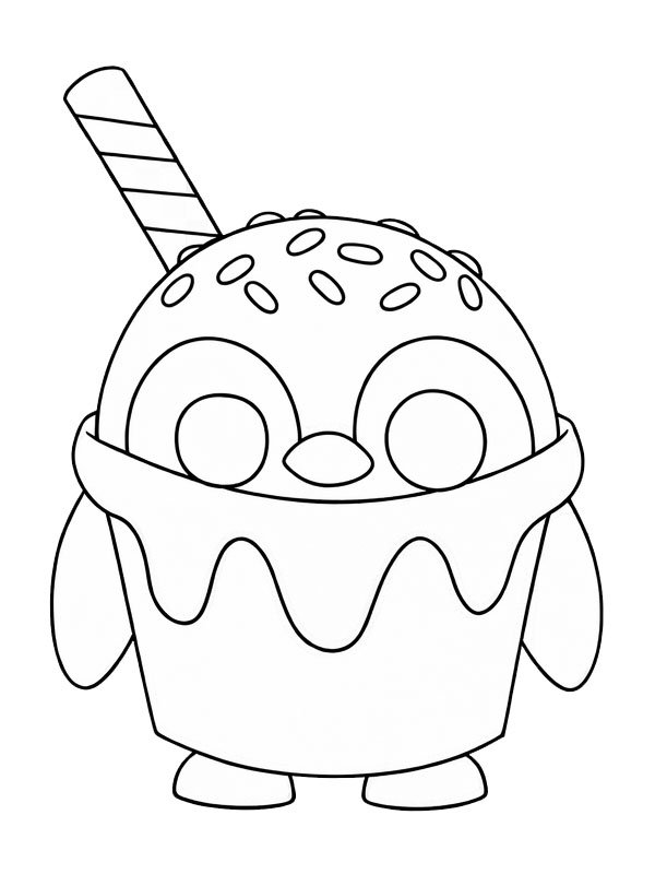 Vanilla Penguin (Adopt Me!) disegno da colorare Vanilla Penguin (Adopt Me!) disegno da colorare