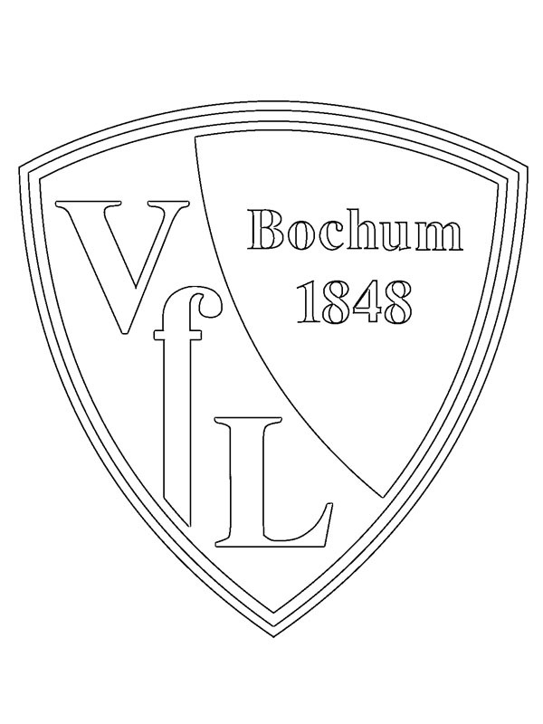 VfL Bochum disegno da colorare VfL Bochum disegno da colorare