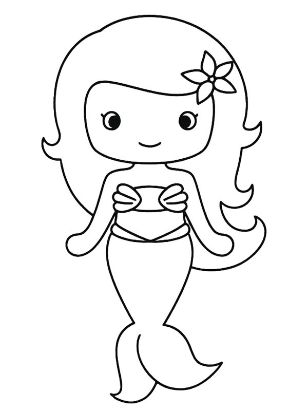 Principessa sirena disegno da colorare Principessa sirena disegno da colorare