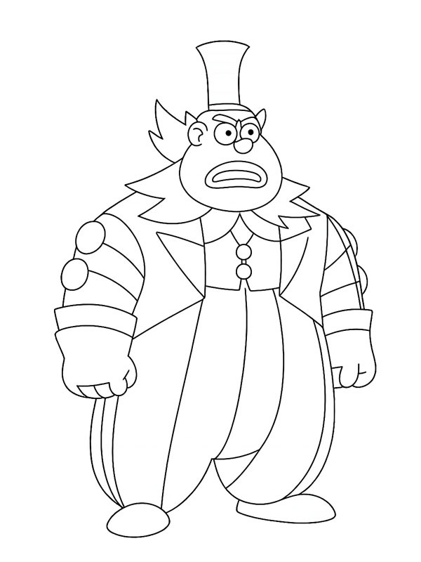 Zombozo (Ben 10) disegno da colorare Zombozo (Ben 10) disegno da colorare